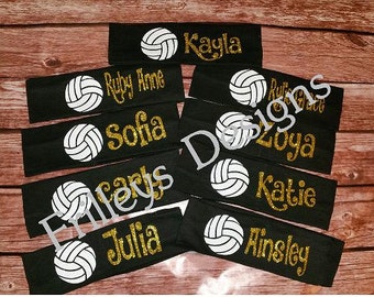 Volleyball Headbands, Team Sports, Vollyeball Accessory, headbands, volleyball, School Spirit, Active Wear