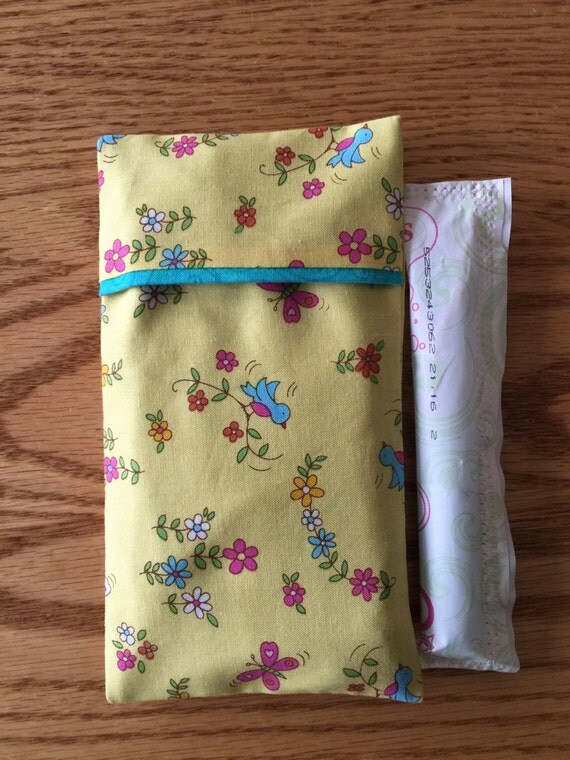 Items similar to Tampon Holder, Pad Holder, Pouch, Case, Bag, Feminine