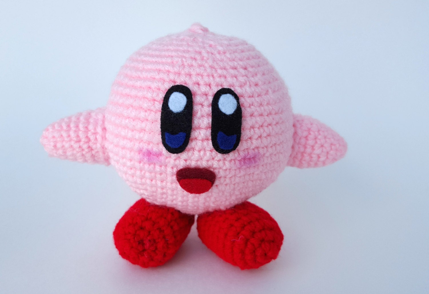 Made to order Crochet Kirby Amigurumi Plushie
