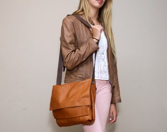 Sale!!! Leather messenger bag, Messenger bag women, leather crossbody bag, crossbody bag for women, Soft leather crossbody bag
