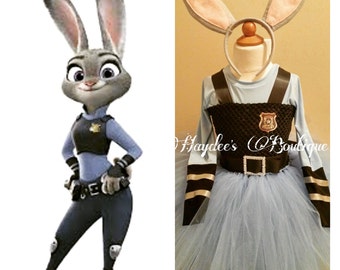 Zootopia Judy Hopps Tutu Dress