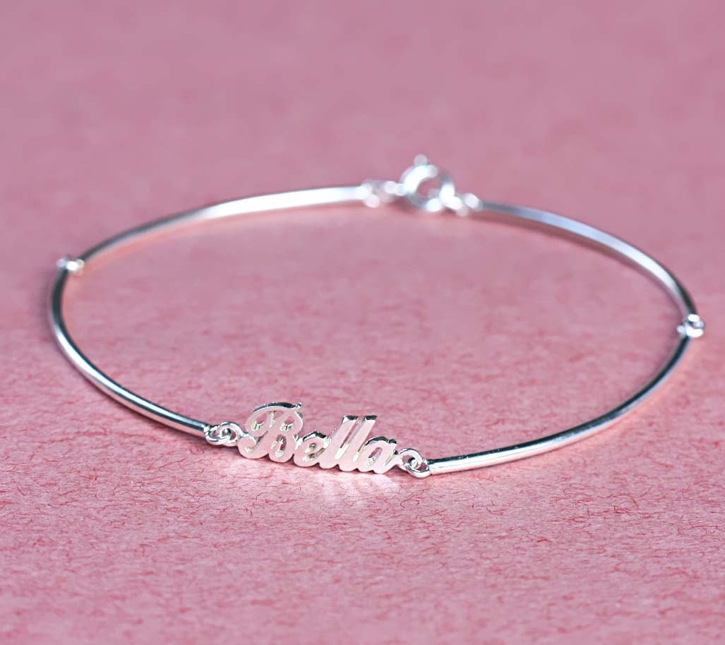 Handcrafted Personalized Name Bracelet Baby Name Bracelet