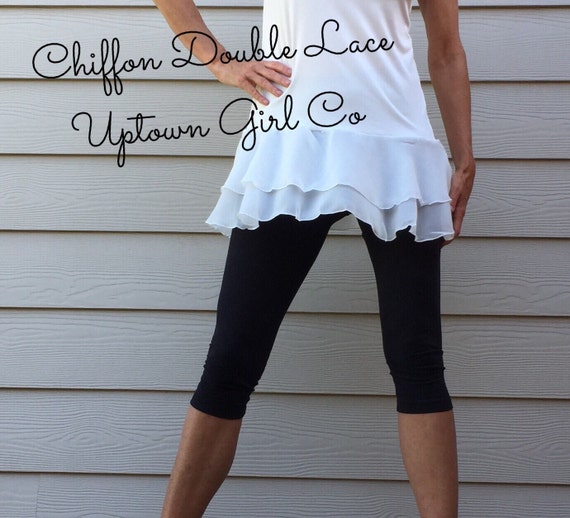 Shirt Extender Womens Top Extender Lace Top by uptowngirlco