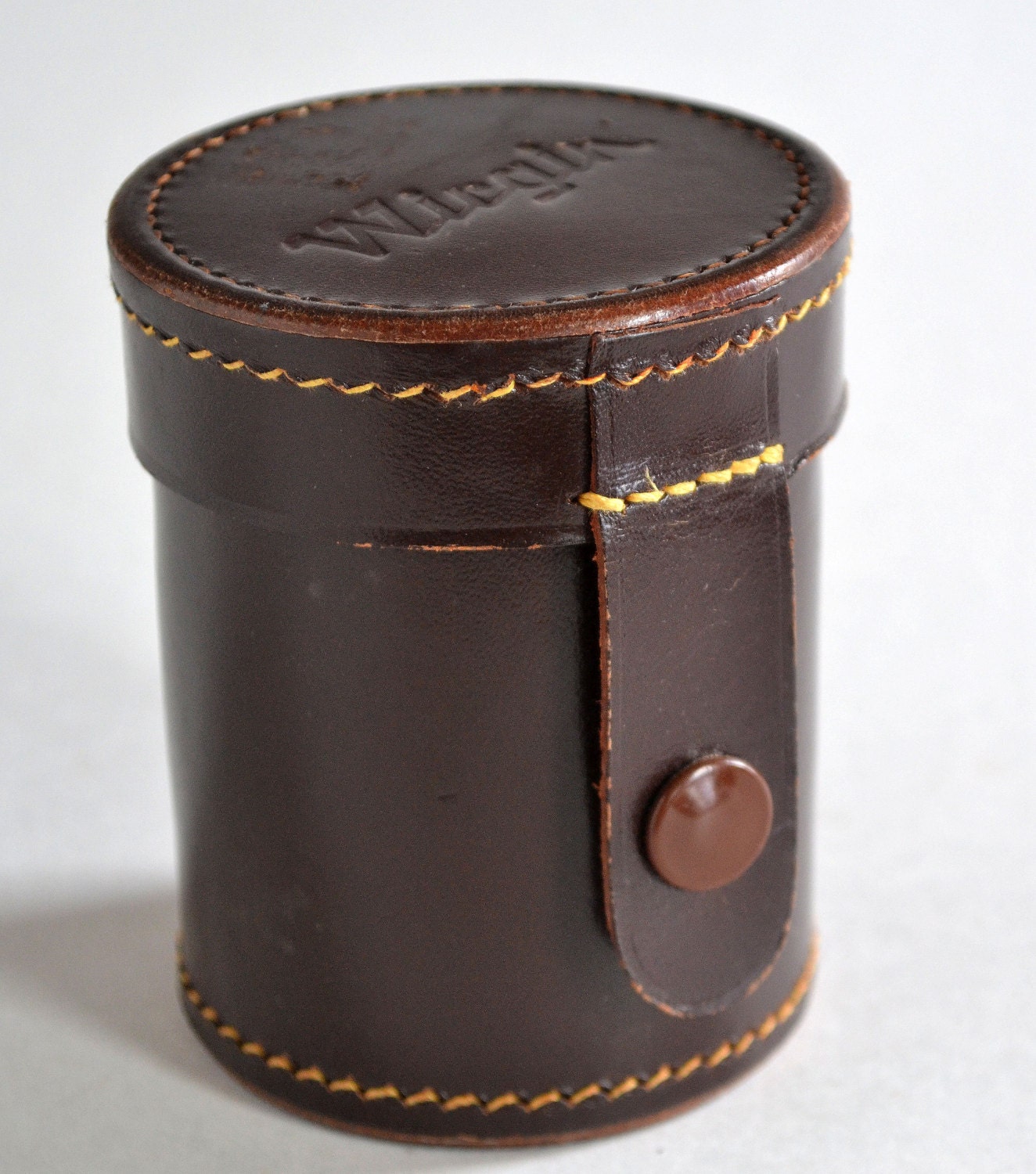 Wirgin Vintage Leather Rangefinder Lens Case