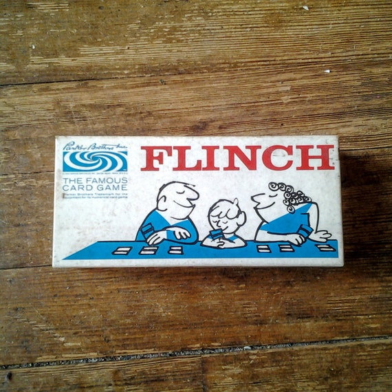1963 Flinch Card Game Nice Condition And Complete Parker