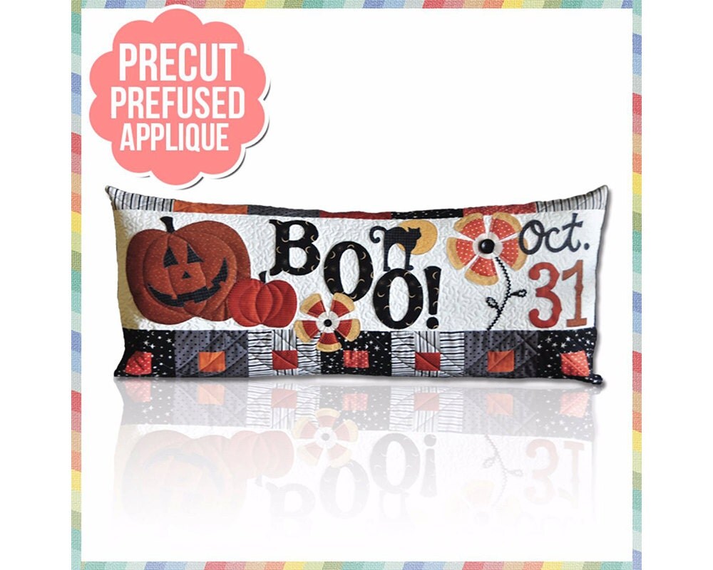 12 Month Bench Pillow Bundle Laser Cut Pre Fused Applique