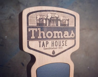 Engraved Custom Beer Tap Handle - Summit