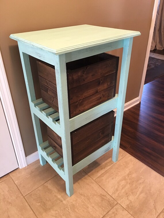 Primitive Handmade Bathroom Storage Rack by TreasuredByFamily