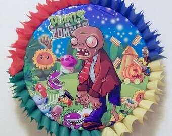 Plants Vs Zombies Pull String or Hit Pinata