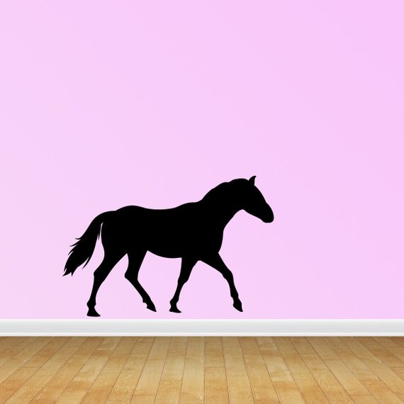 Horse Wall Decal Horse Sticker Wall Decal by VinylDecalWorks