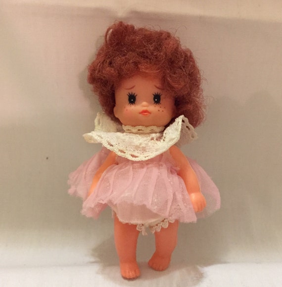 Baby red haired cloth doll by suziehayward on Etsy