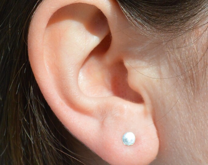 Silver Post Earrings, Silver Dot Studs, Dot Studs, Stud Earrings, Tiny Studs, Silver Studs, Tiny Earring Posts, Stud Earring Set, Alari