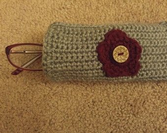 Crochet Eyeglass Case