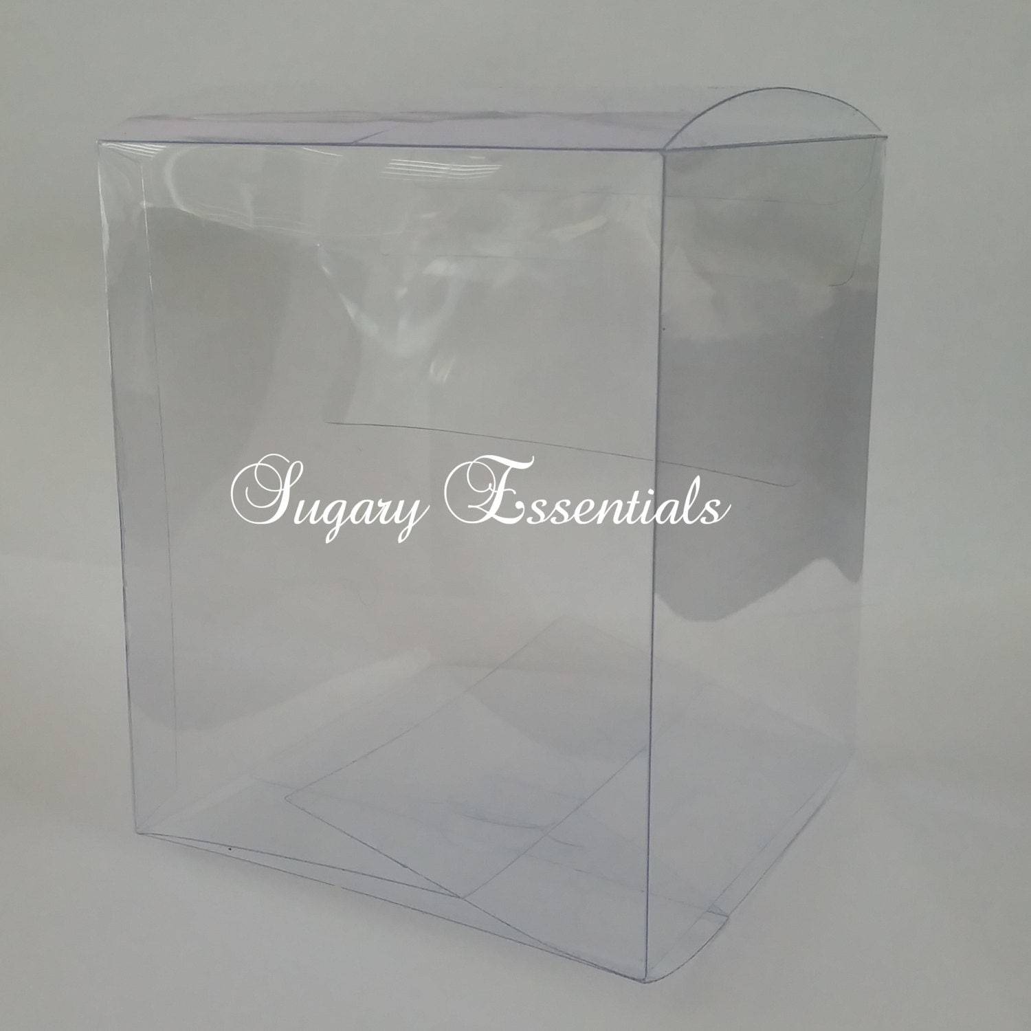 Clear Apple Boxes 12 Pack