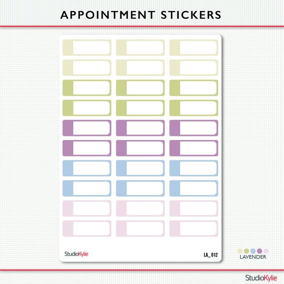 Download Planner Stickers Appointment Stickers Ready to by StudioKylie