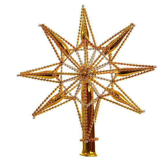 items similar to star yellow glass christmas tree topper items similar to star yellow glass christmas tree topper