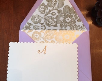 Personalized Stationery - Personalized Stationery - Custom Stationery - Greeting Cards Handmade - Handmade Cards - Stationary - Monogrammed