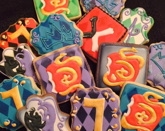 Descendants Cookies, Descendants Birthday Party