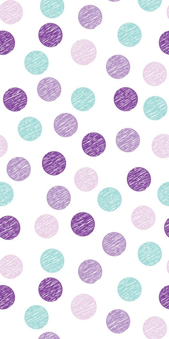 Removable Wallpaper Polka dot wallpaper Peel and stick