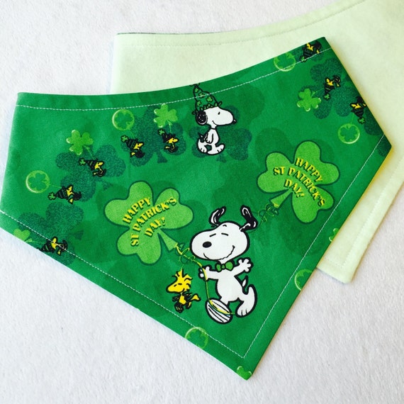 Download Snoopy St. Patrick's Day Bandana Bandana Bib Bibdana