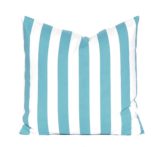 Coastal Blue Pillow Cover Throw Pillow Blue Throw Pillow