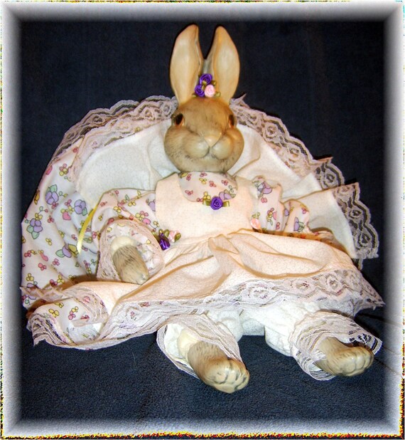 rabbit art doll