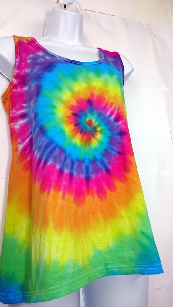 tie dye vest top womens uk