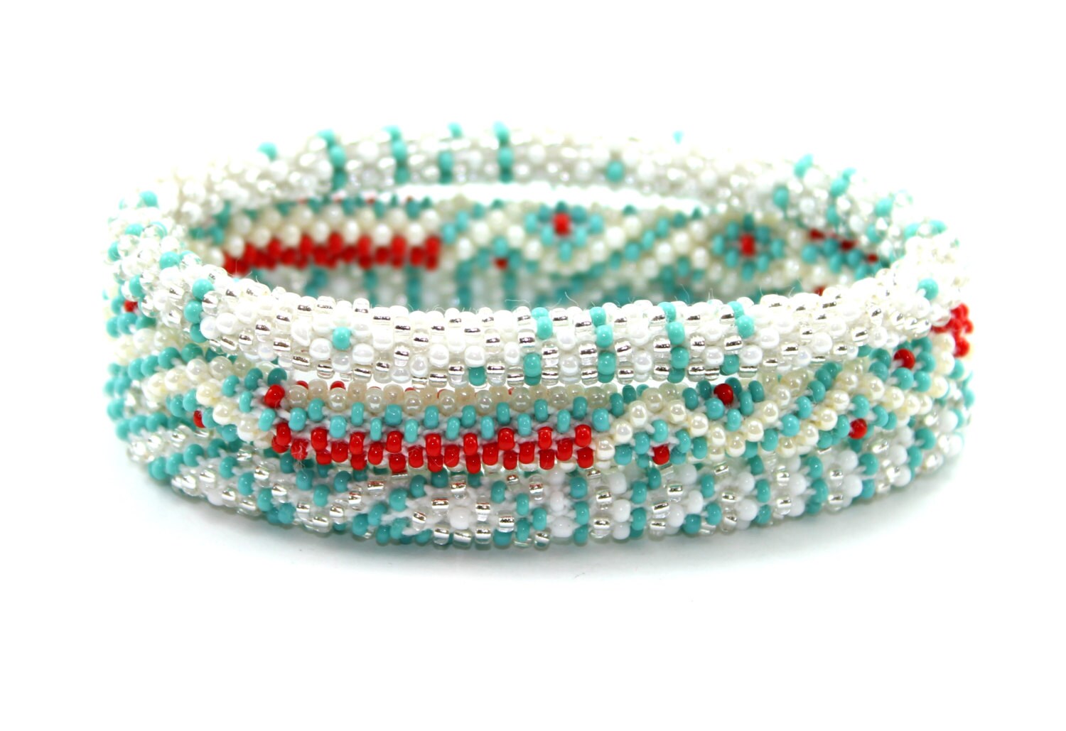 Bracelet Bracelets Beaded Bracelet Beads Roll On by EthnoKolor