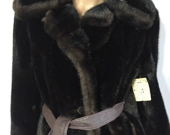 Vintage fur coat | Etsy