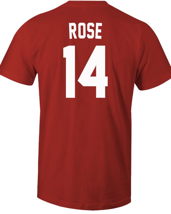 Pete Rose Jersey Shirt T New Cincinnati Reds by FourthQuarterTees
