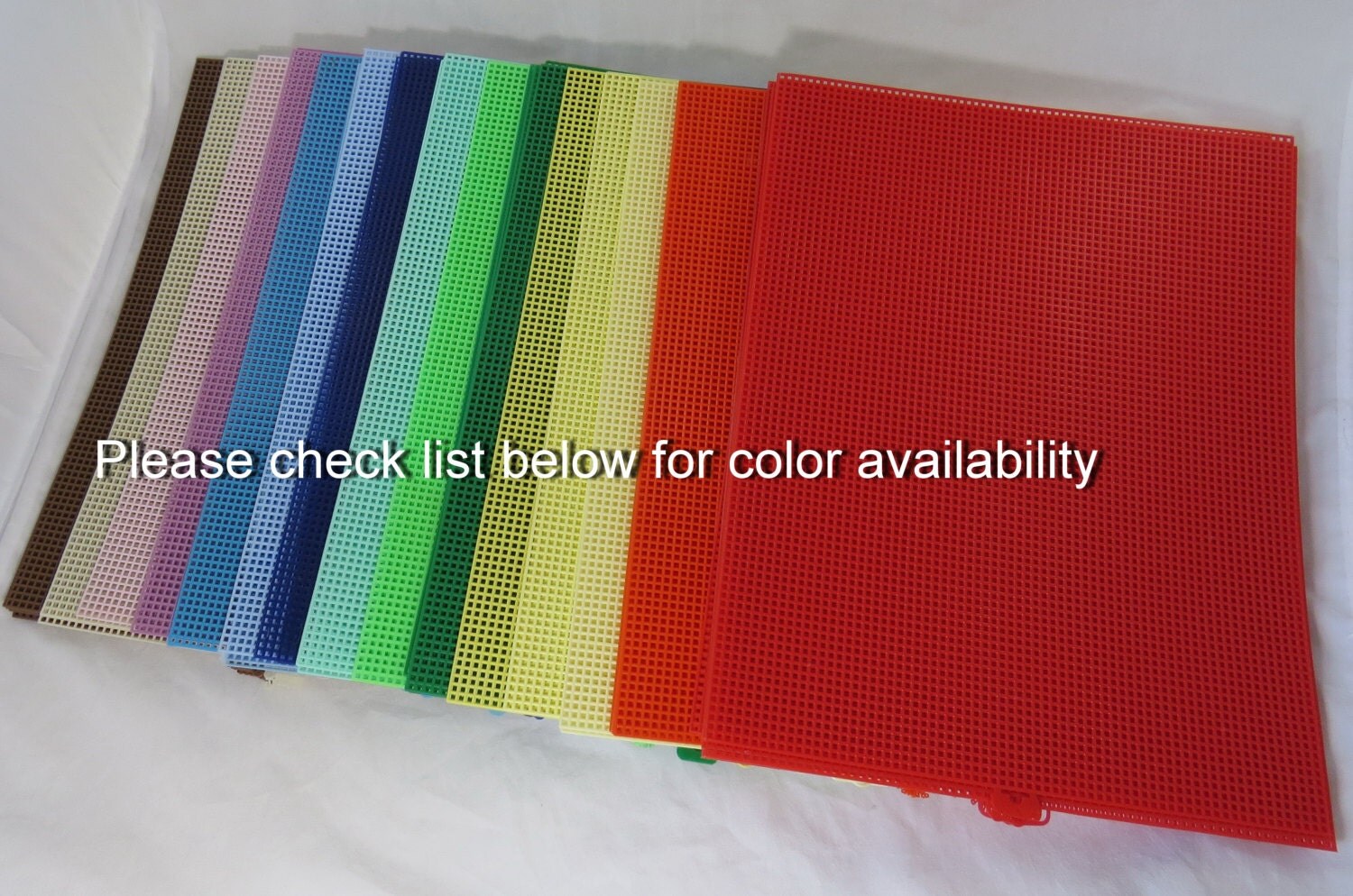 plastic canvas mesh canvas needlework supply craft supply