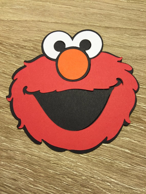 Elmo // Elmo Cut Outs // Elmo Party by F0RTHEM00NANDBACK on Etsy