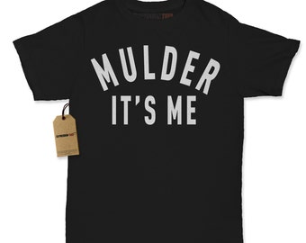 Women's Mulder It’s Me Shirt Printed X Files T-shirt #1326 By Expression Tees Trending Clothing / Apparel Usa Seller