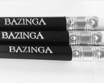 The Big Bang Theory pencil gift set Nerd Gift/Birthday present