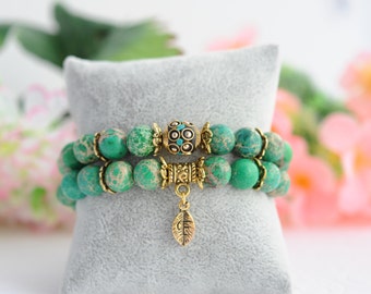 Bracciale con lettera iniziale B in argento e cristalli