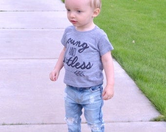 Riptight Skinny Jeans - Bleached, Unisex, Custom Distressed Denim, Boy, Girl, Baby, Toddler