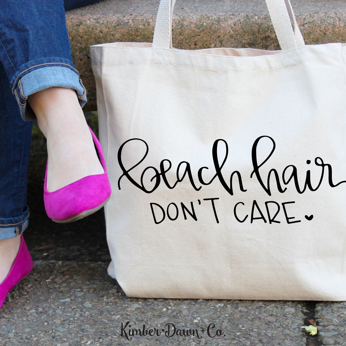 Download Hand Lettered Beach Hair Don't Care SVG Cut File