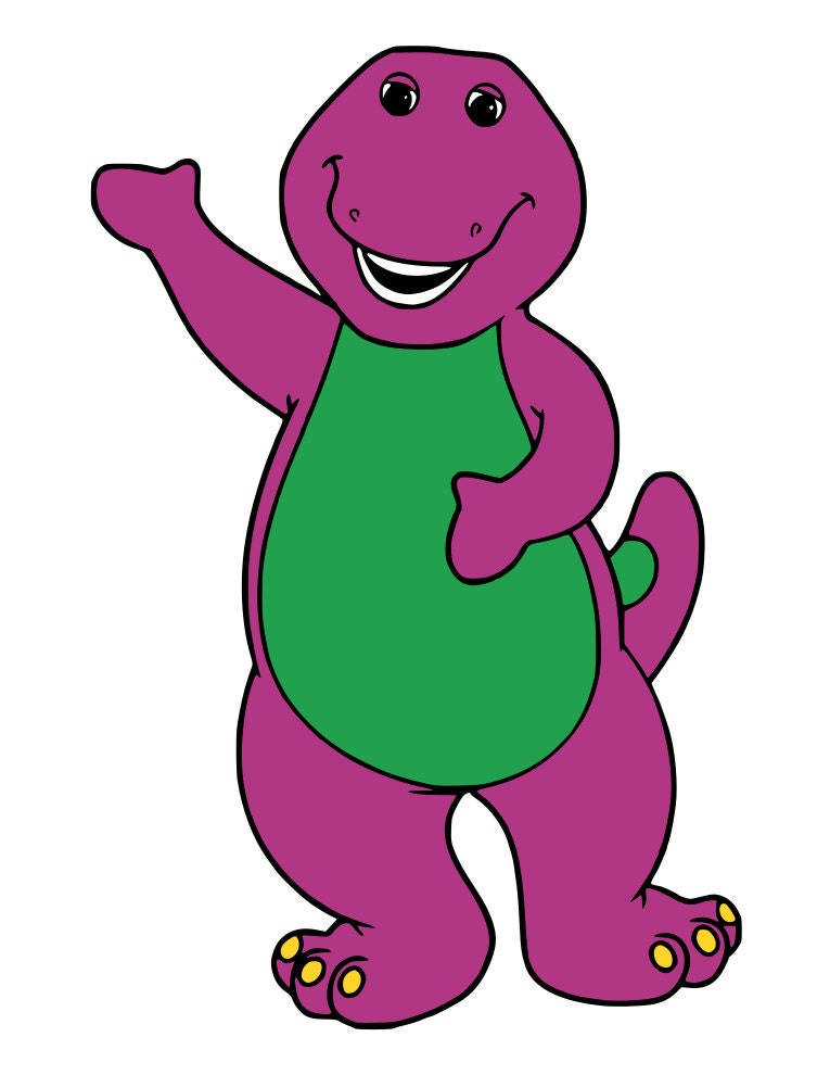 Barney And Friends Svg Files
