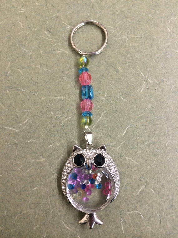 ty owl keychain