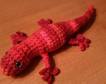 Crochet gecko | Etsy