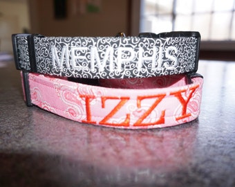 Custom Embroidered Dog Collar