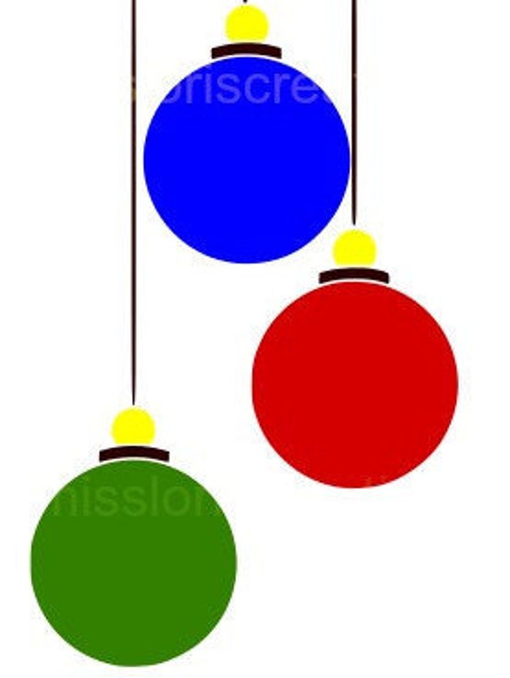 Download 3 ornaments SVG Cut file Christmas Cricut by ...