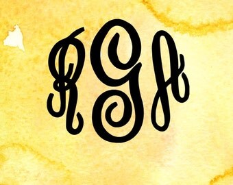 Master Circle Monogram Font SVG files, cutting, Fancy Alphabet in svg and pdf for Cricut, Silhouette, instant download font files,svg font