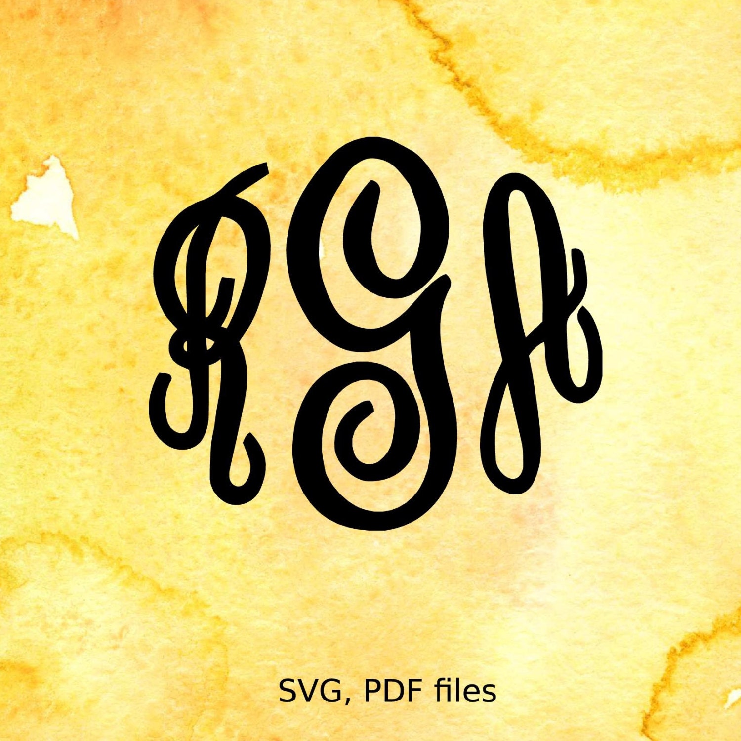 Download Master Circle Monogram Font SVG files cutting Fancy Alphabet