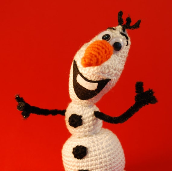 Frozen olaf toy Amigurumi toys Crochet by AmigurumiCrochetToys