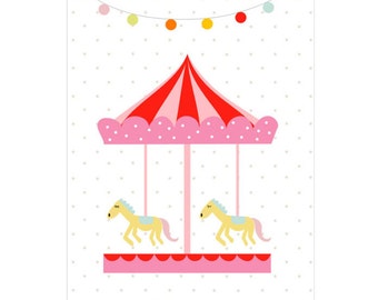 Merry Go Round Horse 