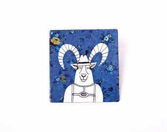 Brooch to the costume "Franzl"