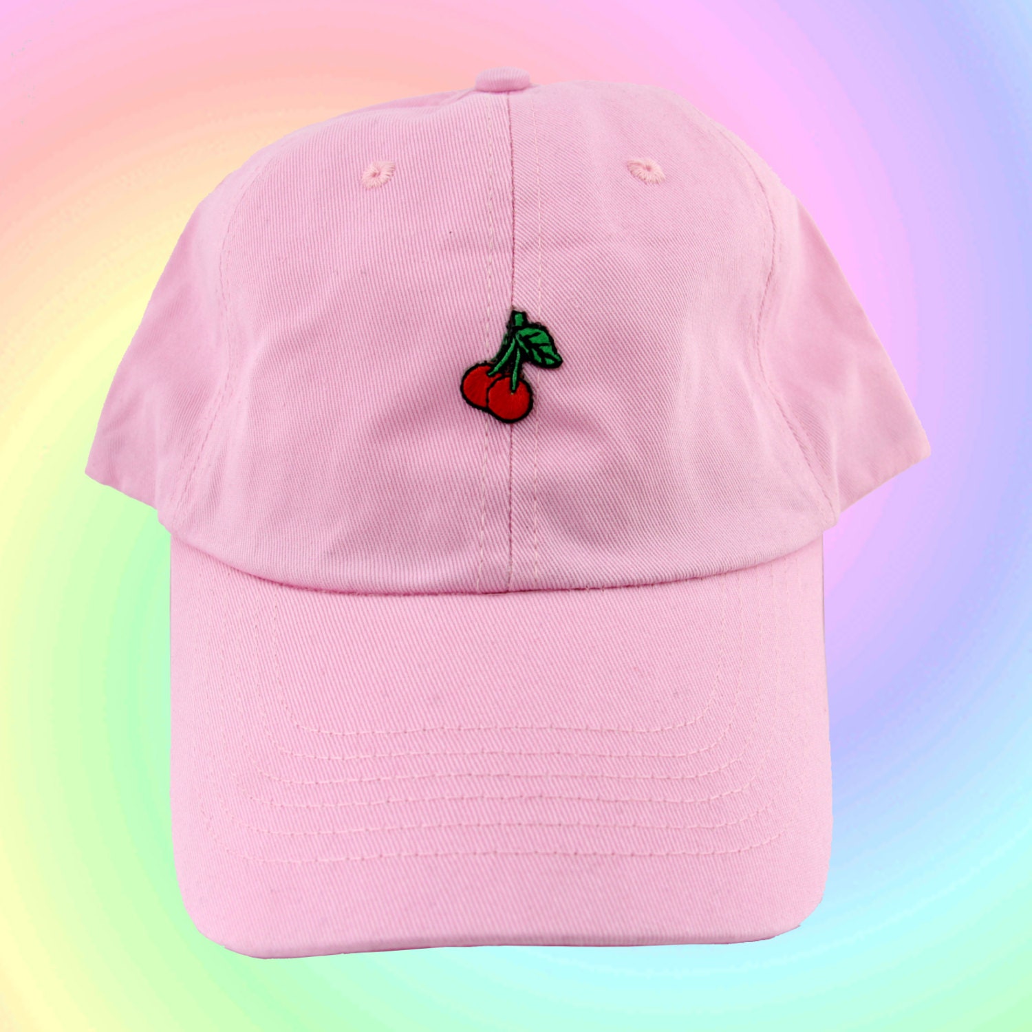 Cherry Hat Cherry Cap Fruit Hat Fruit Cap Dad Hat Cherry