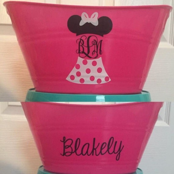 minnie mouse sand bucket