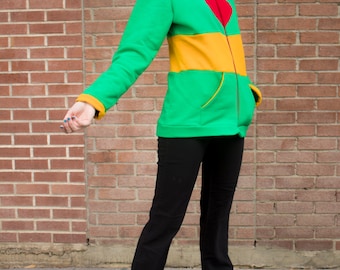 Undertale Chara inspired cosplay hoodie